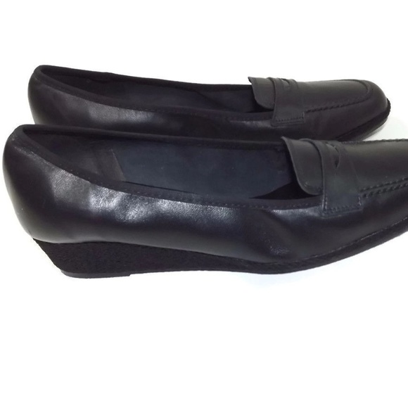 Sesto Meucci  Wedge Shoes Italian Leather Size 8 M - Picture 1 of 8